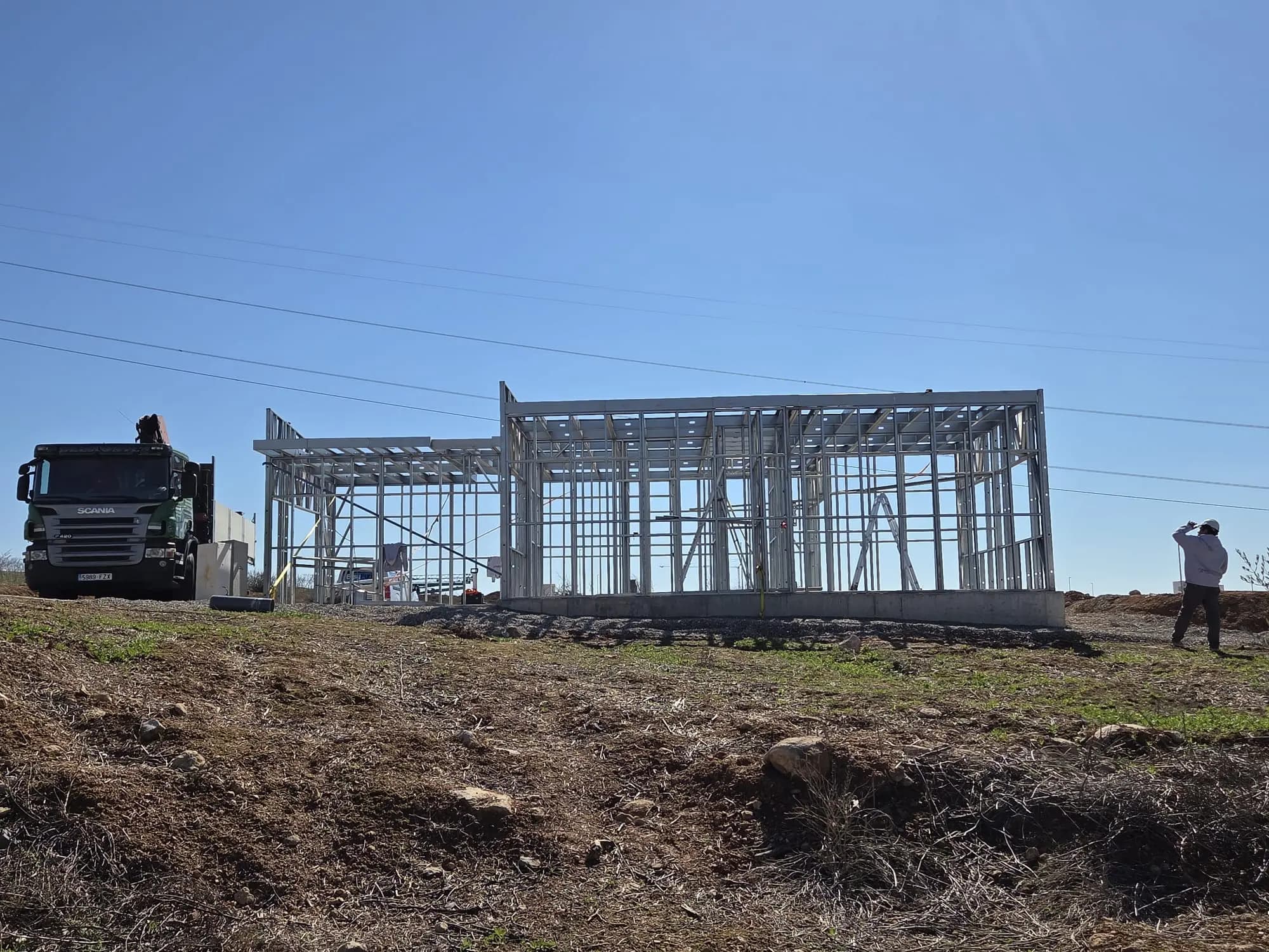 Logística y montaje Steel Frame Steelo