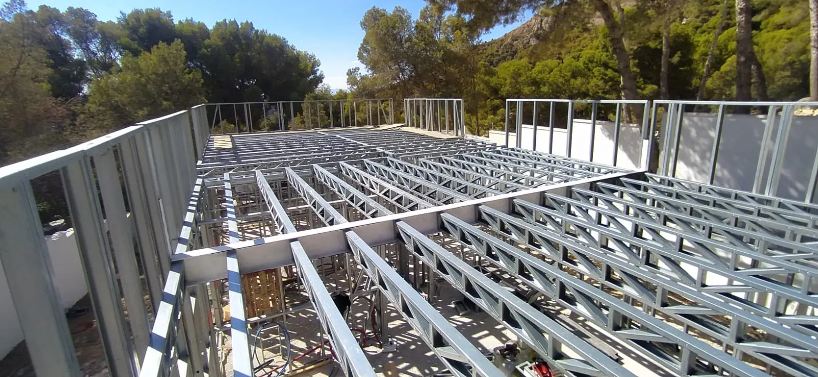 Estructura de perfiles de acero galvanizado - Steel Frame