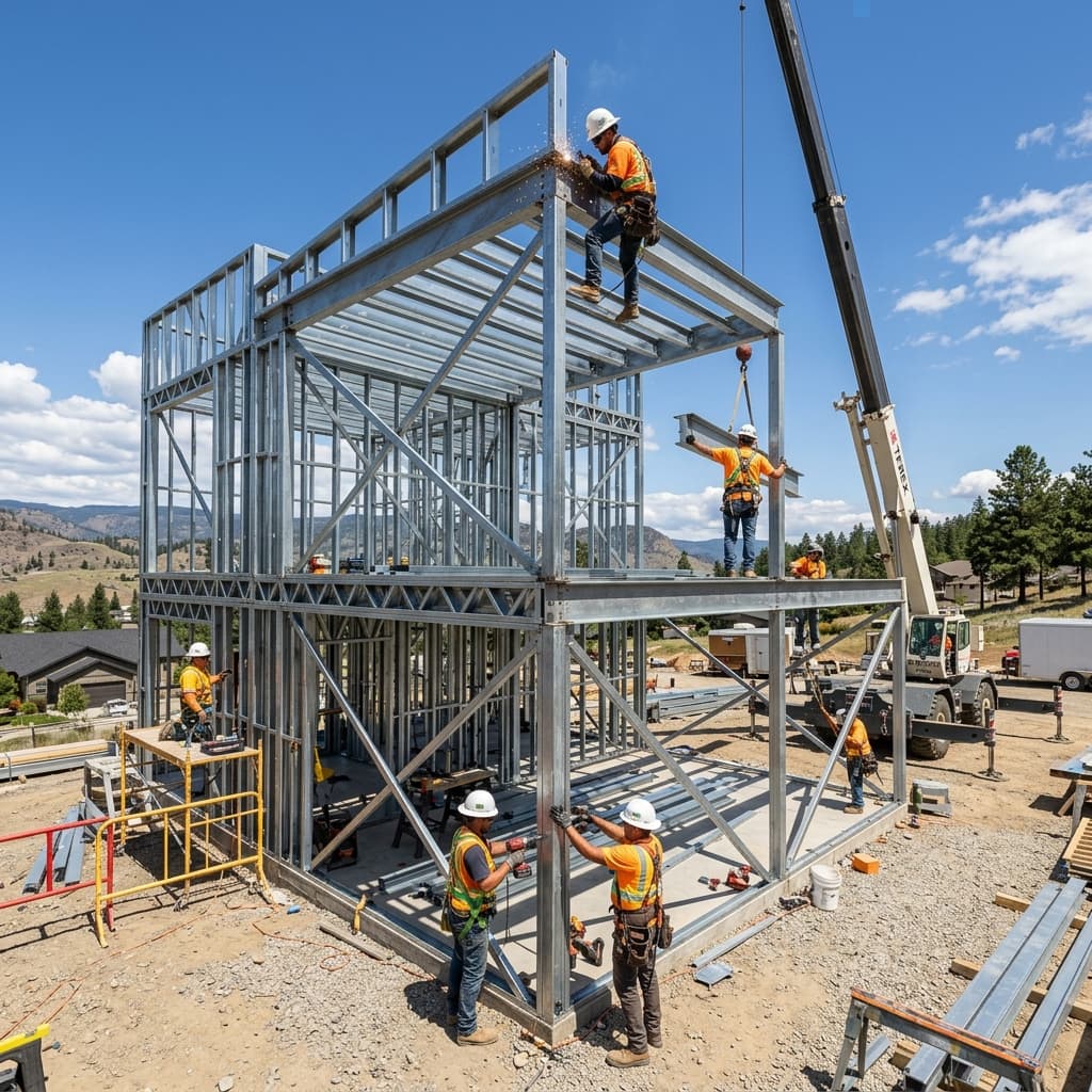 Construcción en Steel Frame